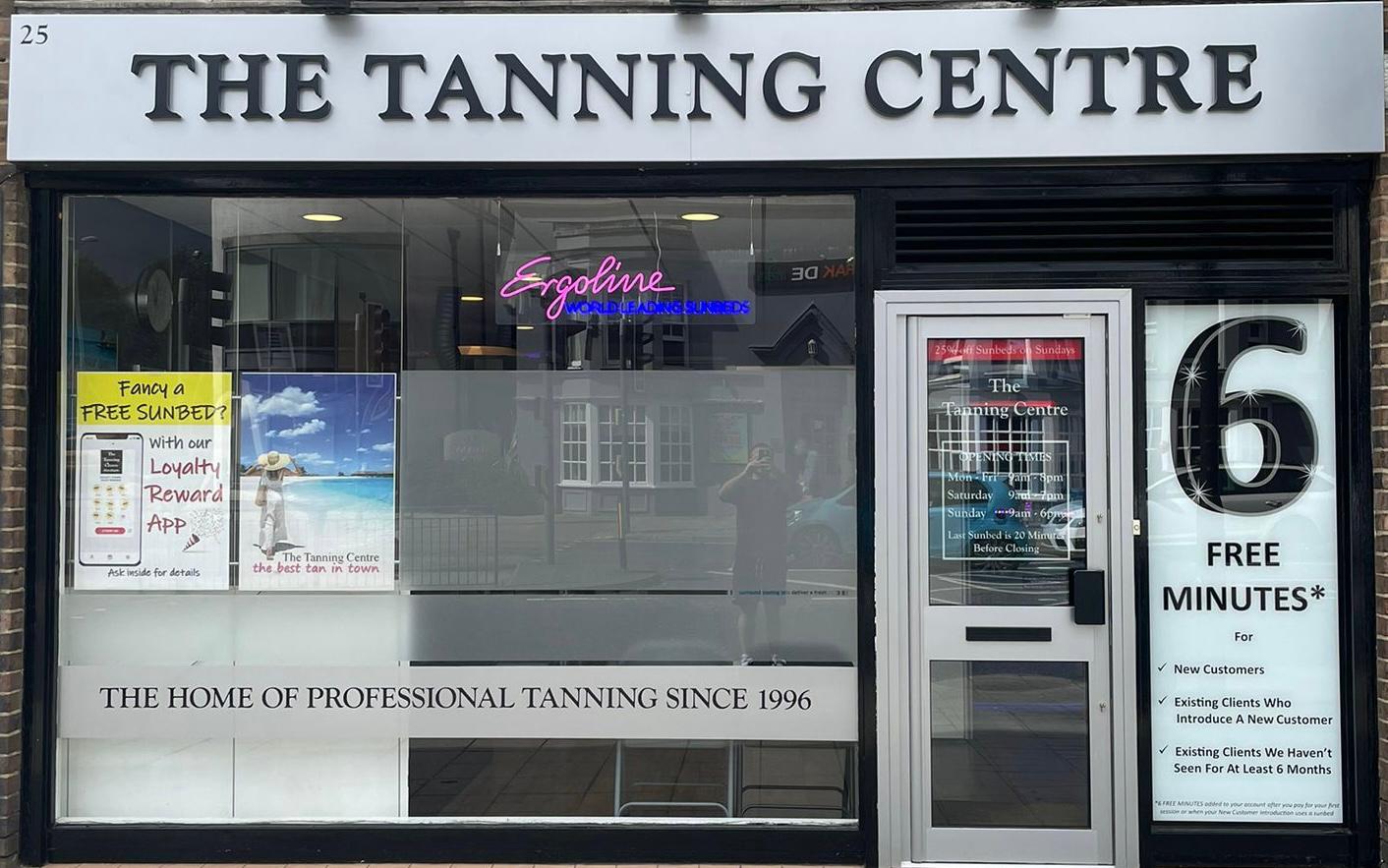The Tanning Centre Horsham during the day