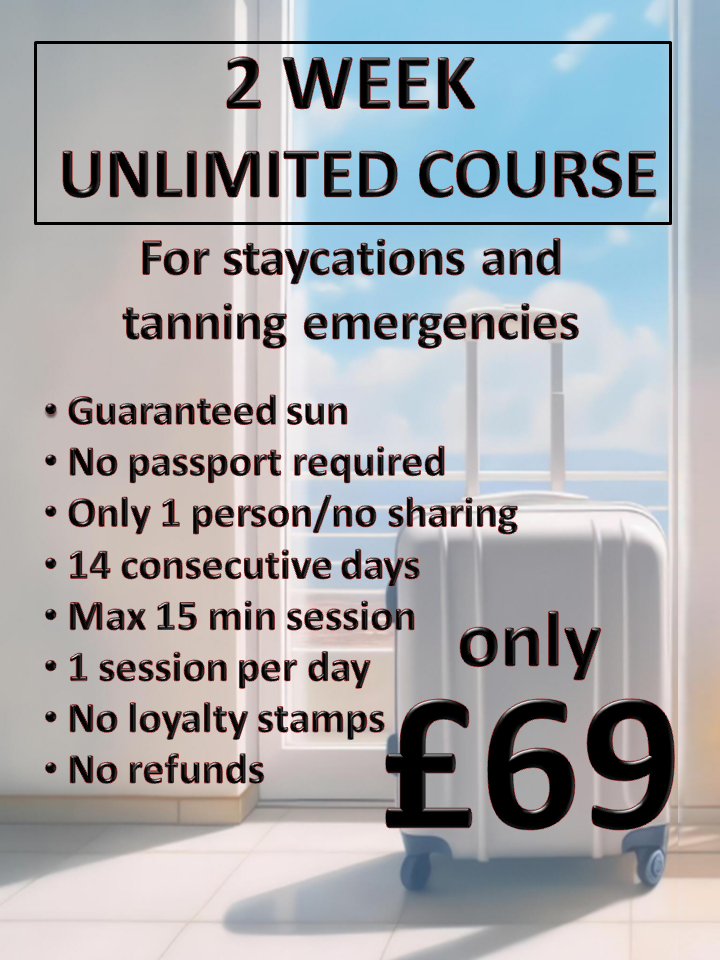 The Tanning Centre Horsham Two Week Unlimited Course