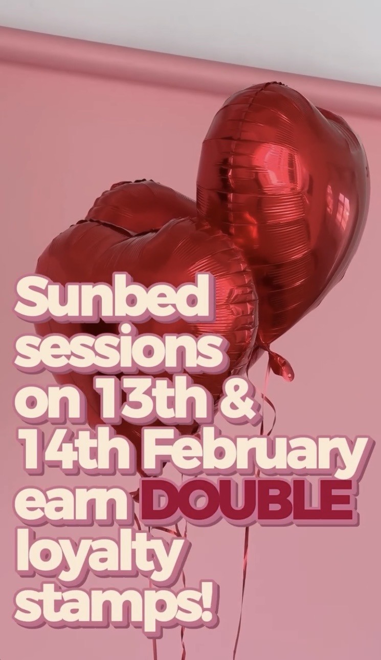 Sunbed sessions are worth double loyalty points